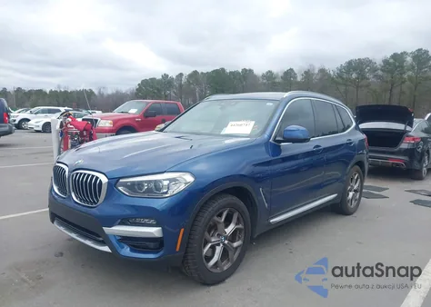 2021 BMW X3 Phev xDrive30E z USA, uszkodzony, nr VIN 5UXTS1C09M9F43004